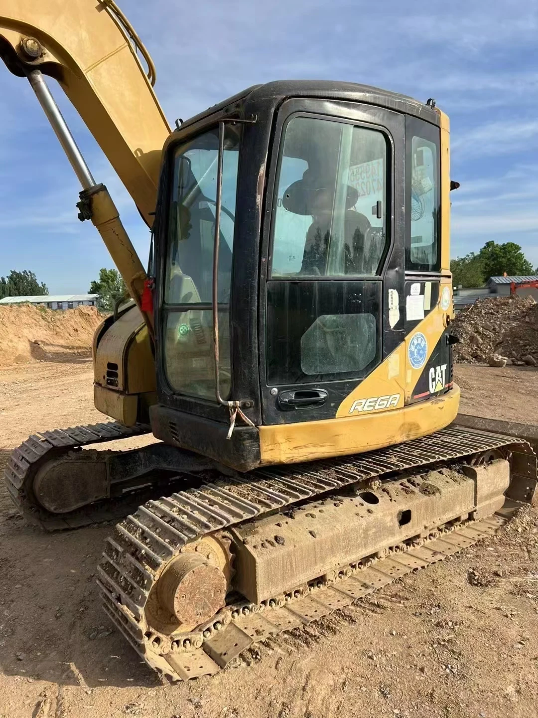 Используемый 8ton японский cat308 использованный cat 308D 308E2 мини-экскаватор caterpillar оригинал для горячей продажи