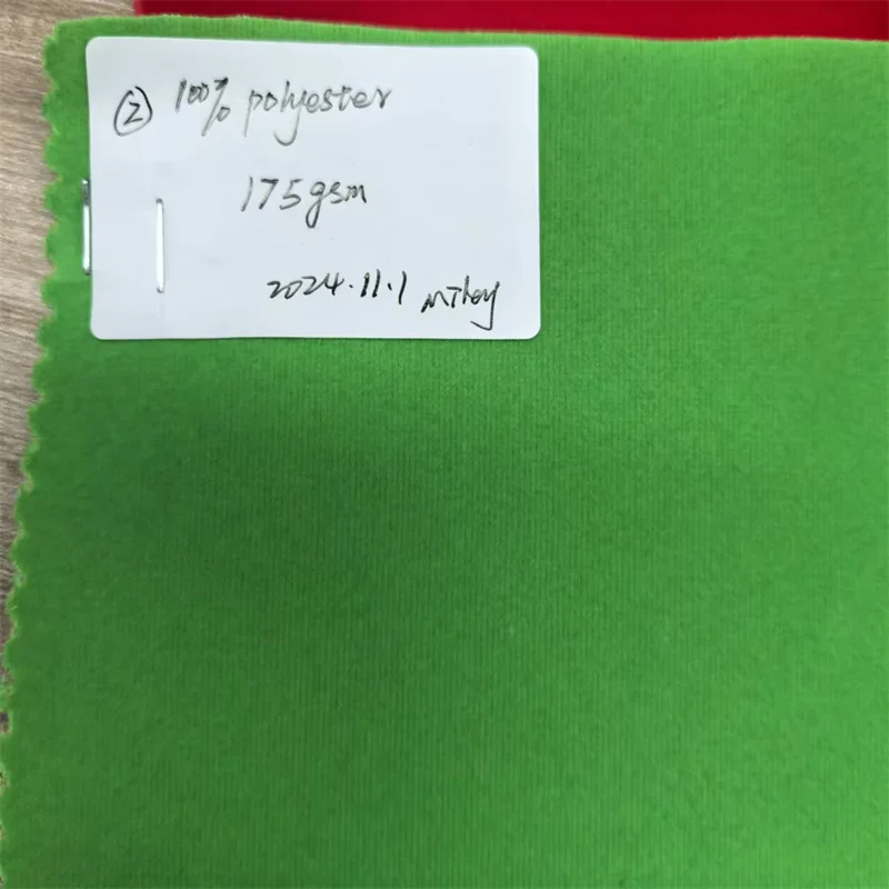 Factory raw material waterproof 100% polyester flocked acrylic velvet textiles fabrics for packing