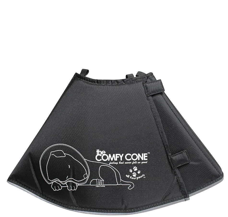 Breathable Soft Dog Cone  Adjustable Drawstring And Buckle Dog Recovery Buckle Collar To Stop Licking And Scratching Wound