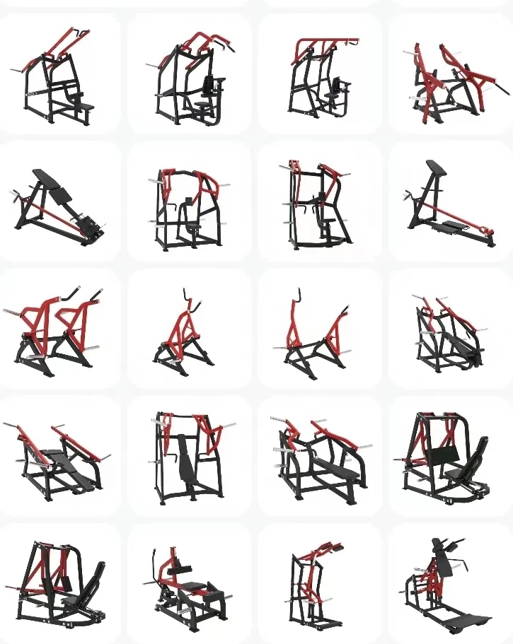 Factory Hot Selling Strength Fitness Equipment Plate Loaded Linear Leg Press for GYM Center