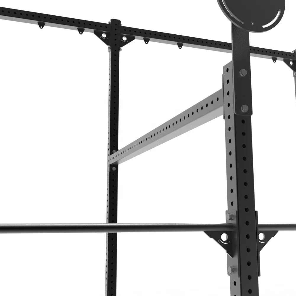 strength cross training bodybuilding 10 station multi-function gym competition rigs stand free power squat racks 10 lanes