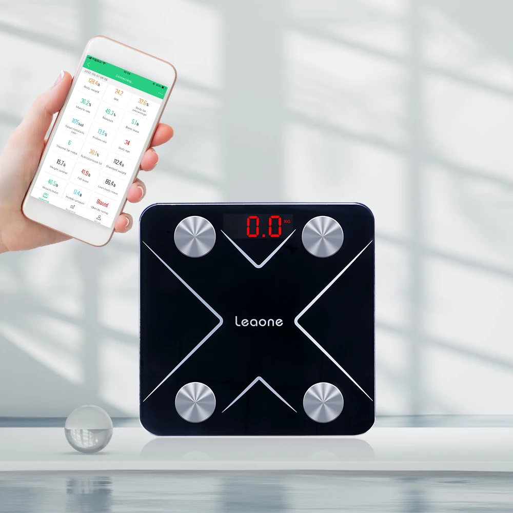 Factory Intelligent Digital Bathroom Waterproof Weight and Body Fat Scale BMI/BMR Body Composition Analysis Scale