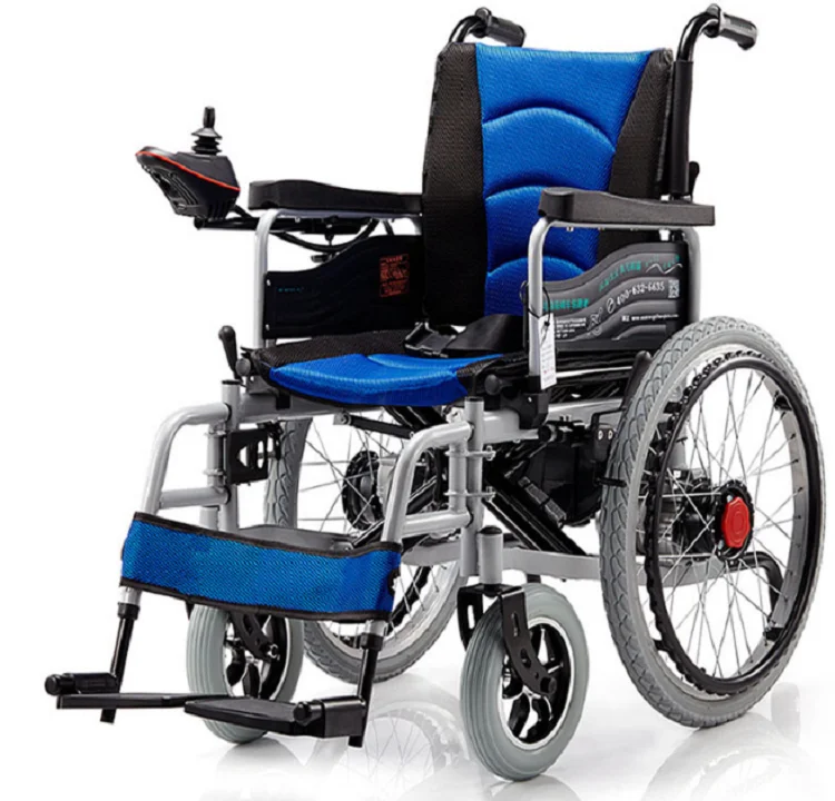 
 Конкурентоспособная цена, легкая электронная Складная ручная инвалидная коляска для инвалидов  