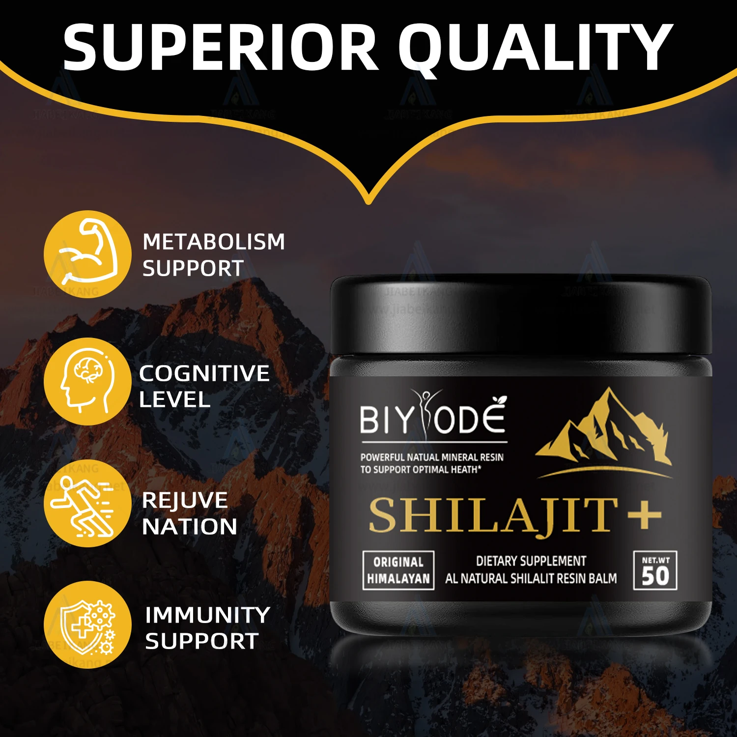 Shilajit 100% Natural Pure Himalayan Organic Shilajit Resin Potency Natural Organic Shilajit Resin Brain Supplement