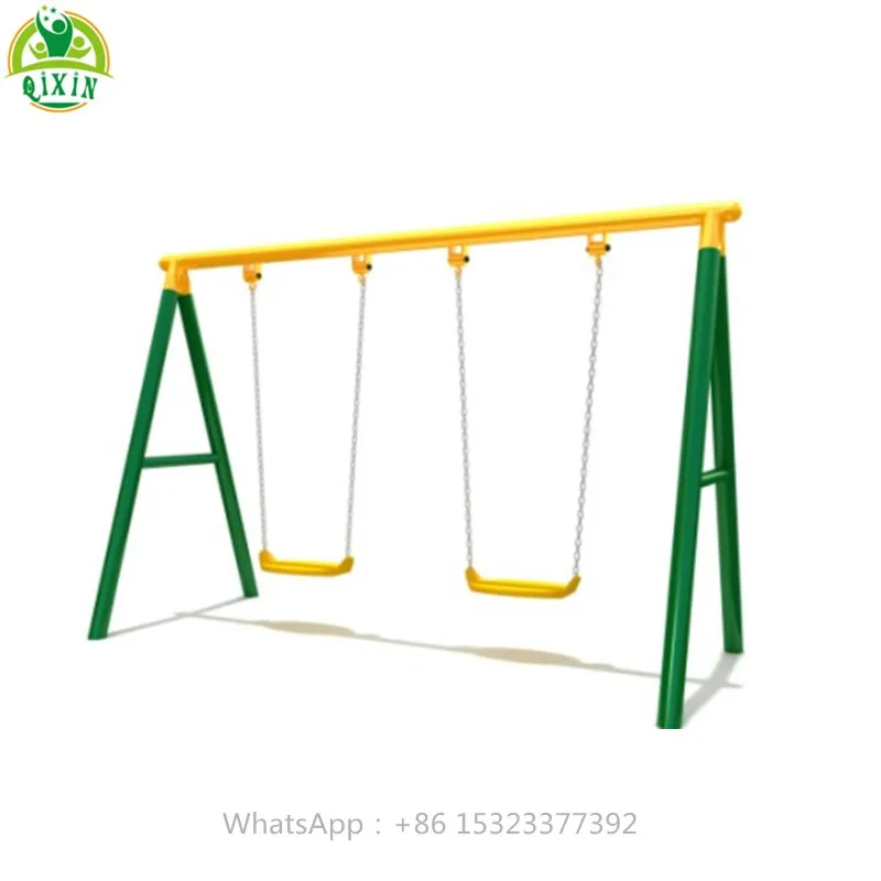 Three swing seats outdoor playground kids swing chairs