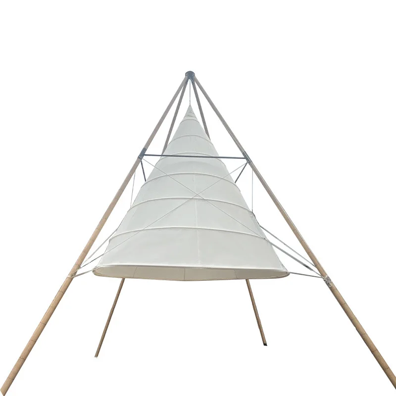 Factory wholesale large size tipi wedding event party festival decor bamboo lantern tent events pagoda tent