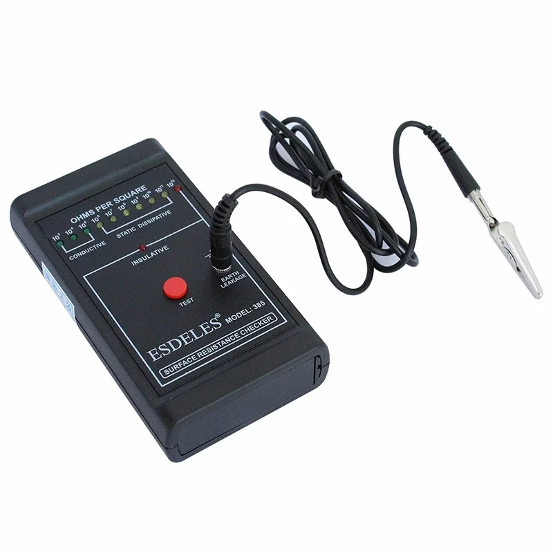 ESD Surface Resistance Tester With Digital LED Display ESD Testing Equipment