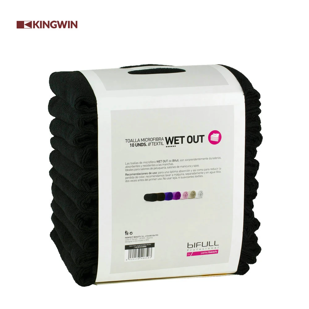 Cheap Wholesale beauty Soft and Quick Dry Microfiber Hair Salon Towel