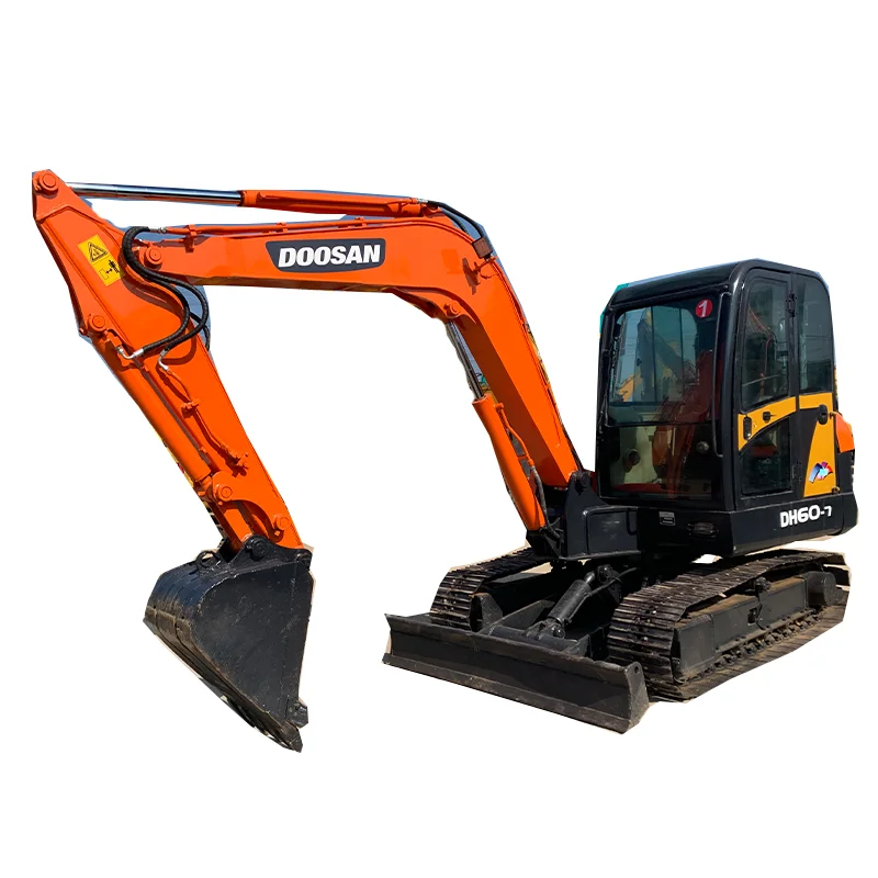 Korea brand Second hand used excavator doosan DH60 excavator cheap used excavator