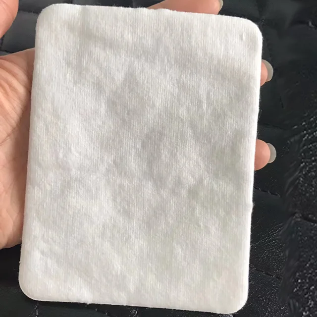 100% Organic Cotton Pads 180PCS Square Makeup Remover Pads Disposable Cosmetic Cotton Pads