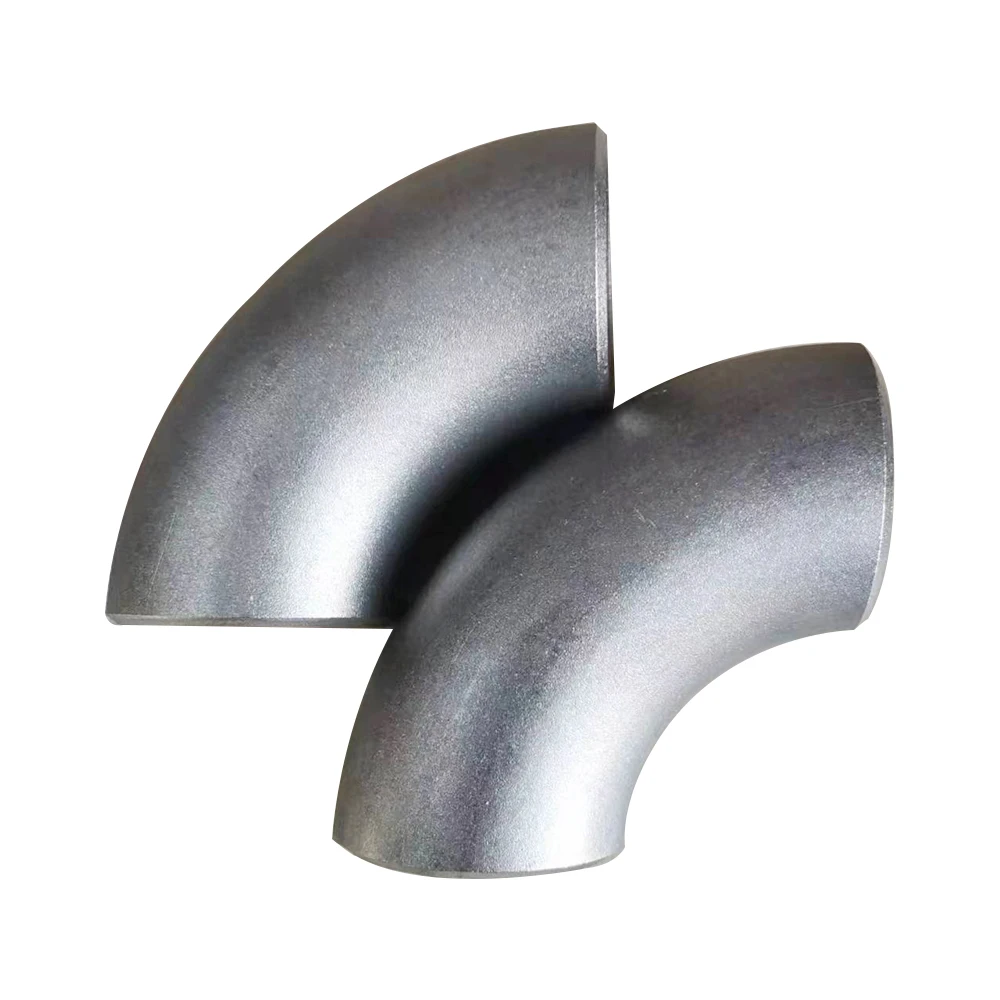 Бесшовный сварной локоть из углеродистой стали с прямым углом 90-градусного локтя