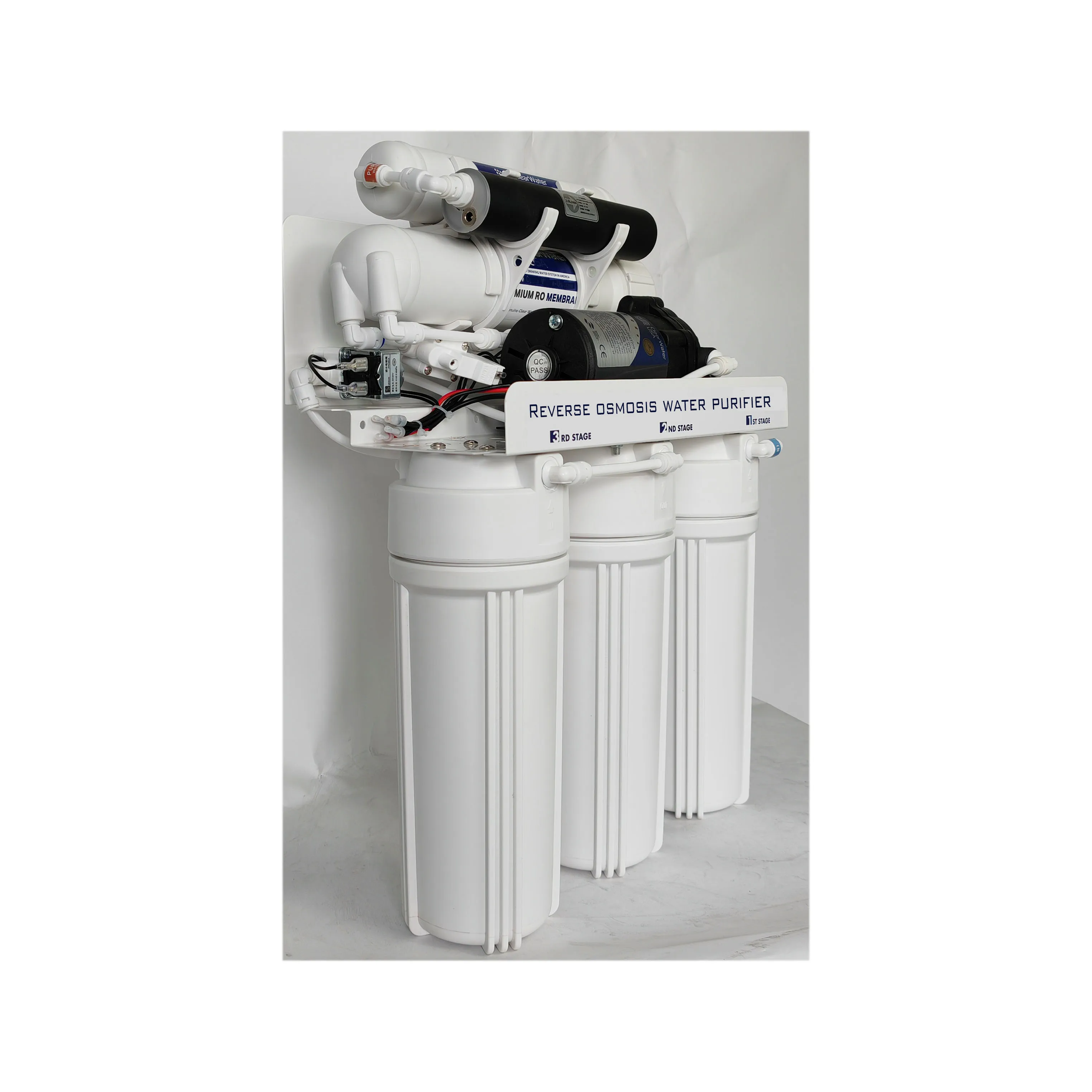 Electric 6-Stage Filter Household UV + RO Water Purifier with Alkaline Filter Standard Reverse Osmosis System for Homes