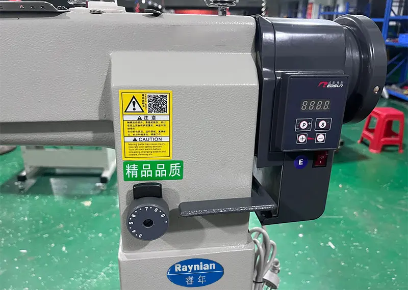 Raynian-8365B high post industrial sewing machine, used for sewing luggage leather industry walking foot sewing machine