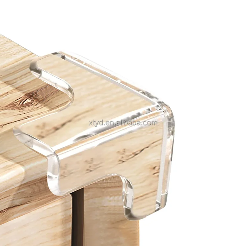 Transparent Baby Safety Products Adhesive Corner Cover Pvc Table Corner Guard Anti-collision Protector