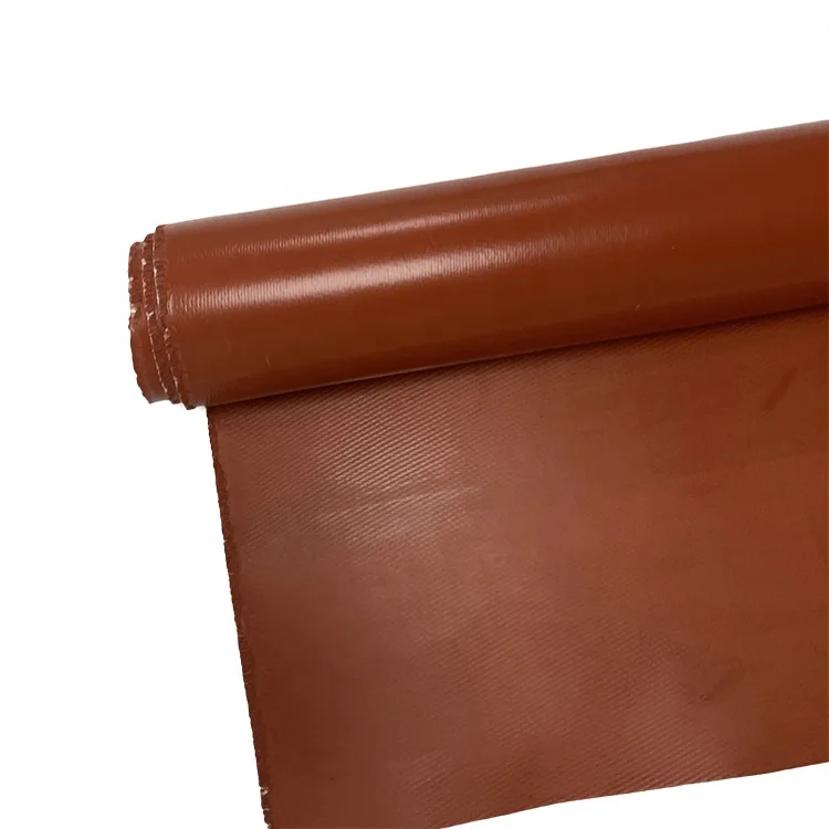 Fireproof Silicone Coating Fiberglass Woven Fabric Cloth