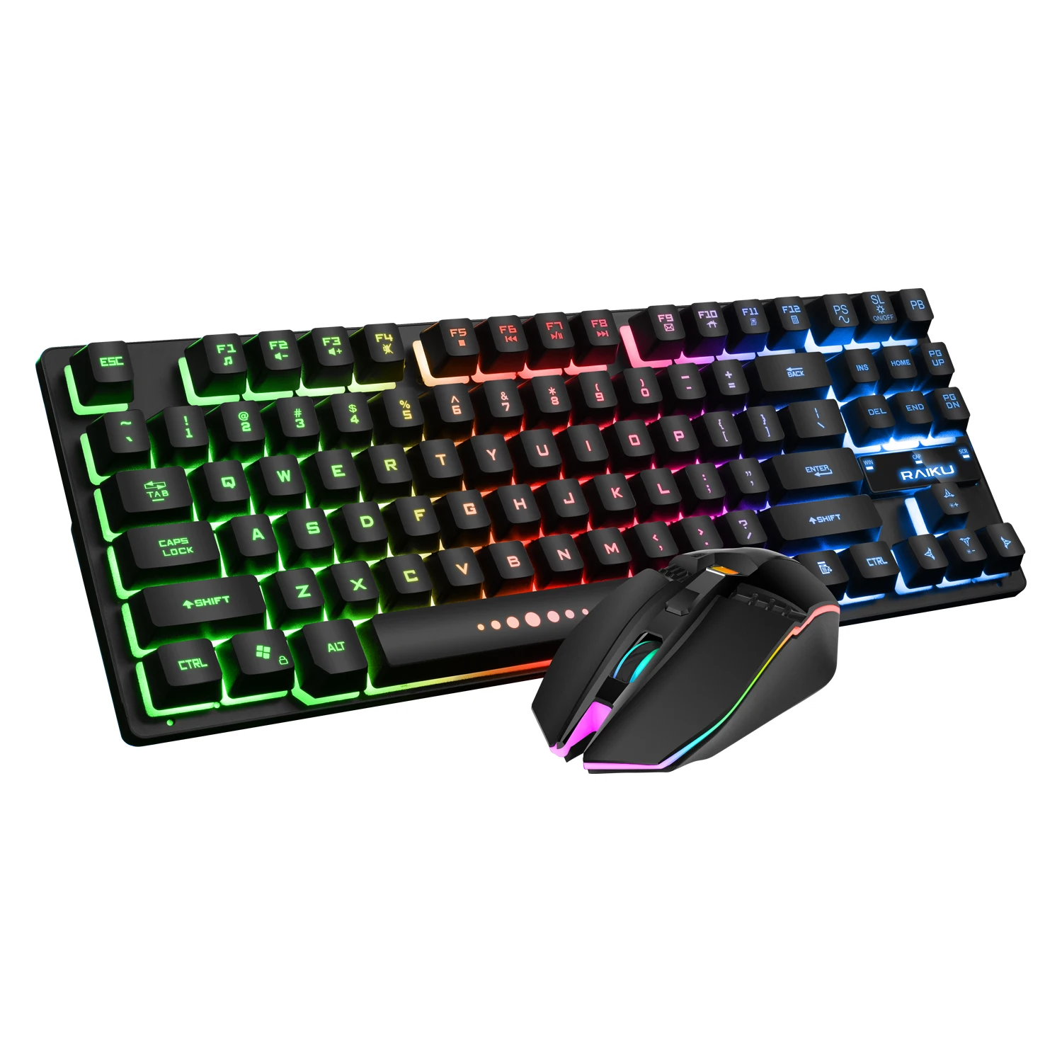 Factory Price Mechanical Gaming Keyboard and Mouse Combo RGB Origin Type Interface Wireless For PC hardware Products
