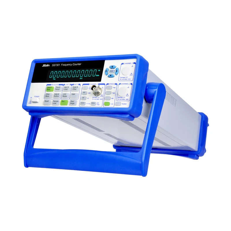 Suin SS7301 low price remote control digital rf frequency counter/timer/meter with 200MHz