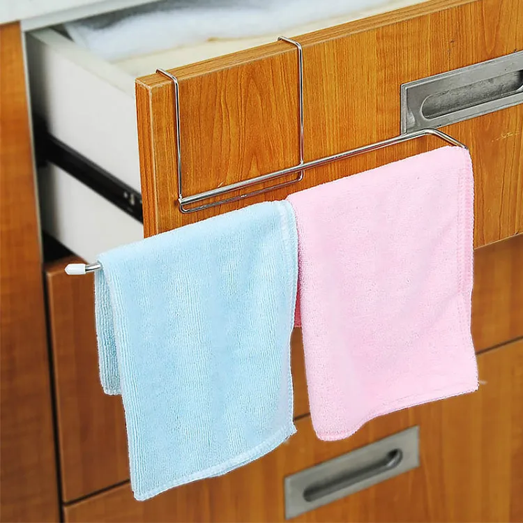Metal Kitchen Toilet Paper Holder Tissue Holder Hanging Bathroom Roll Paper Holder Towel Rack Stand