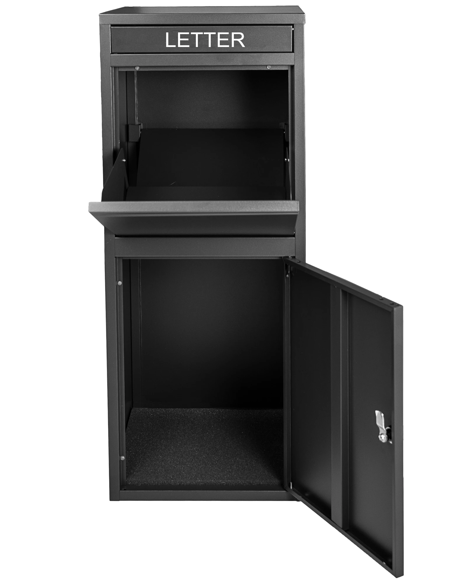 Custom Parcel Drop Box Expresspackage Delivery Office Business Freestanding Outdoor Parcel Drop Box