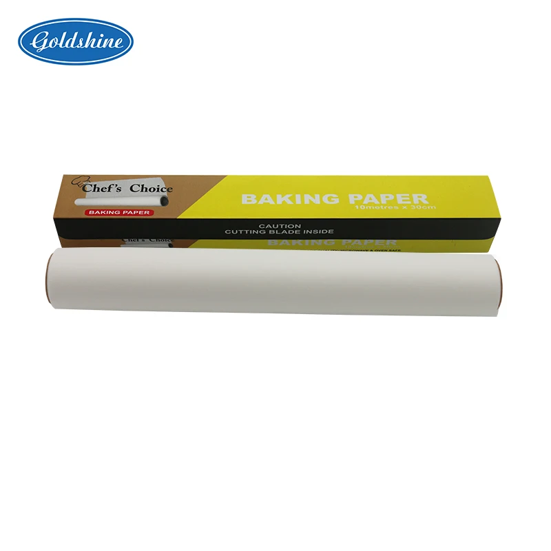 Recyclable white grease proof custom-made baking food paper