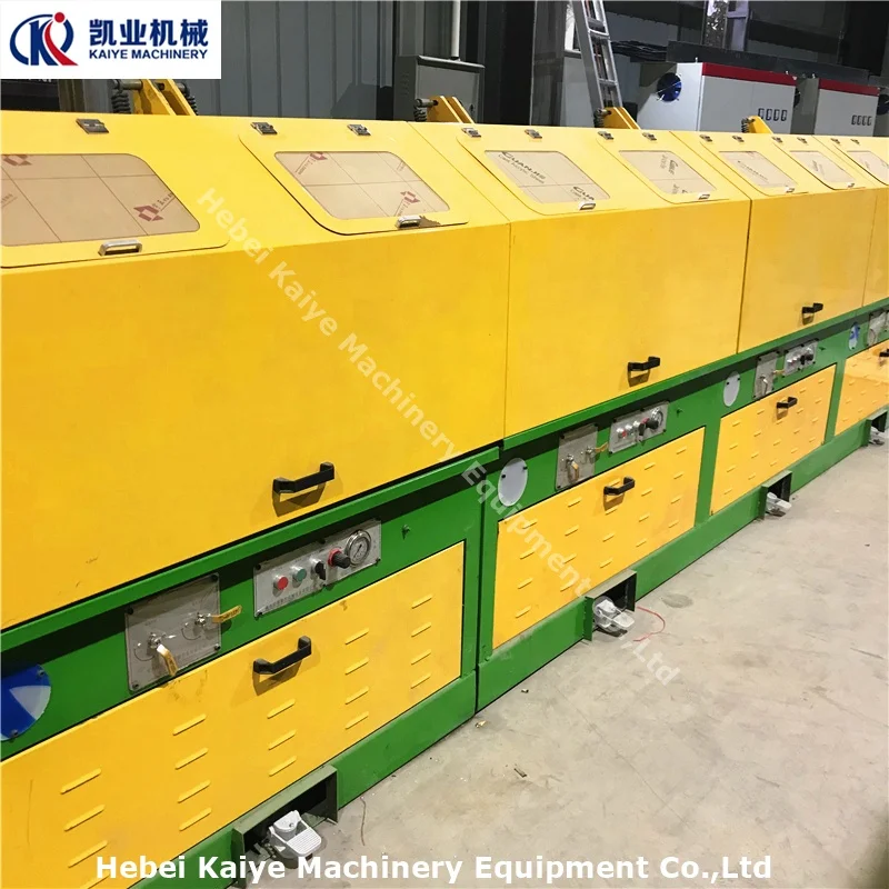 Factory price automatic high speed stainless steel wire drawing machine