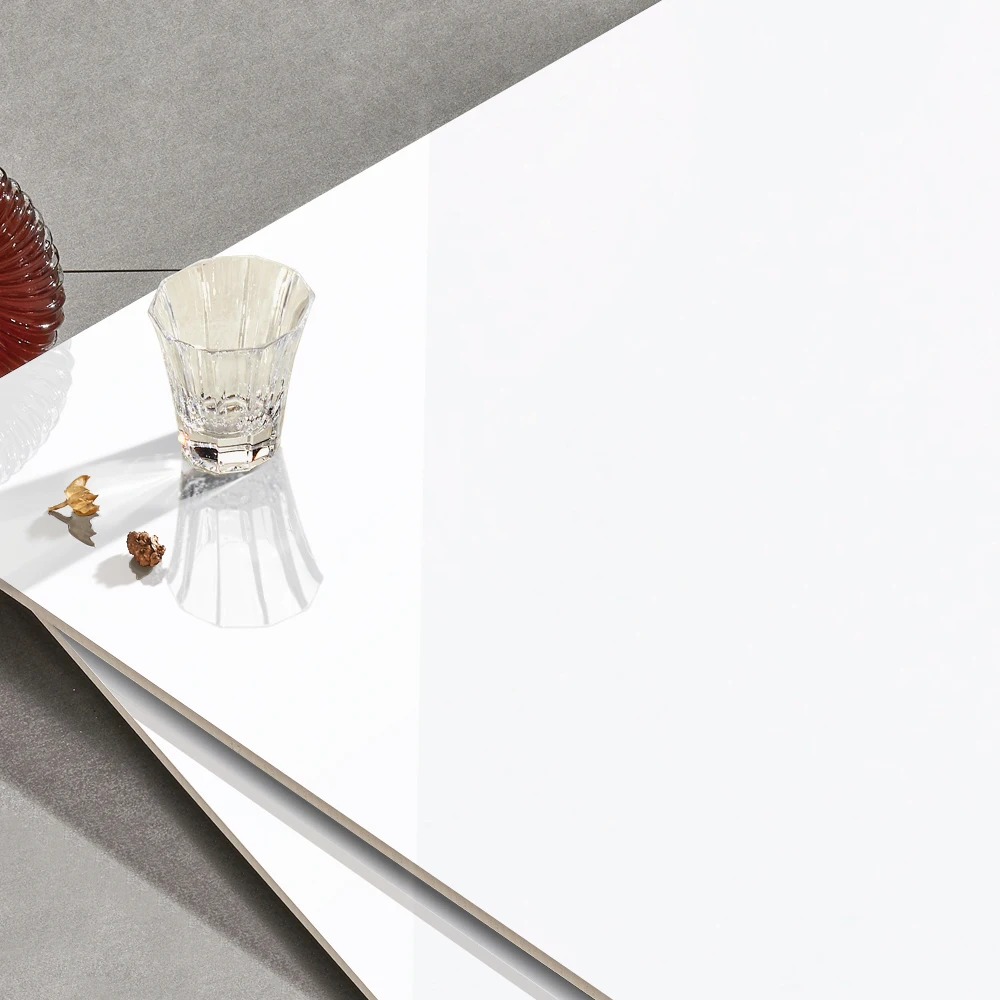 Goodone Modern High Quality 60x60 Glossy White Large Porcelain Super White Floor Tile