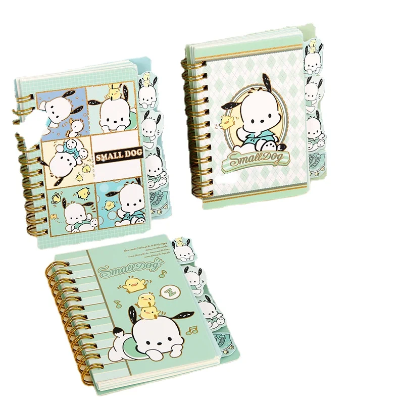Cartoon Sanrioed A7 Coil this color inner notepad high appearance level cute Pacha dog notebook YY171