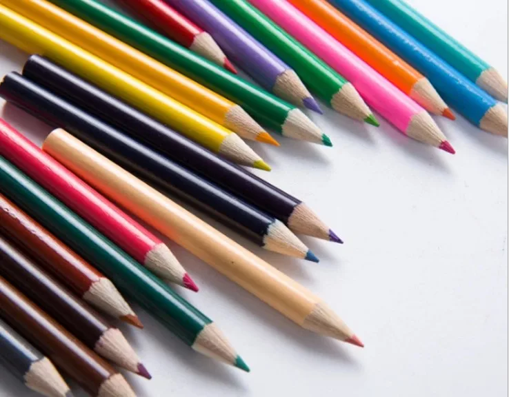 2020 new design pencil water color brush  pens for kids draw stationary set school