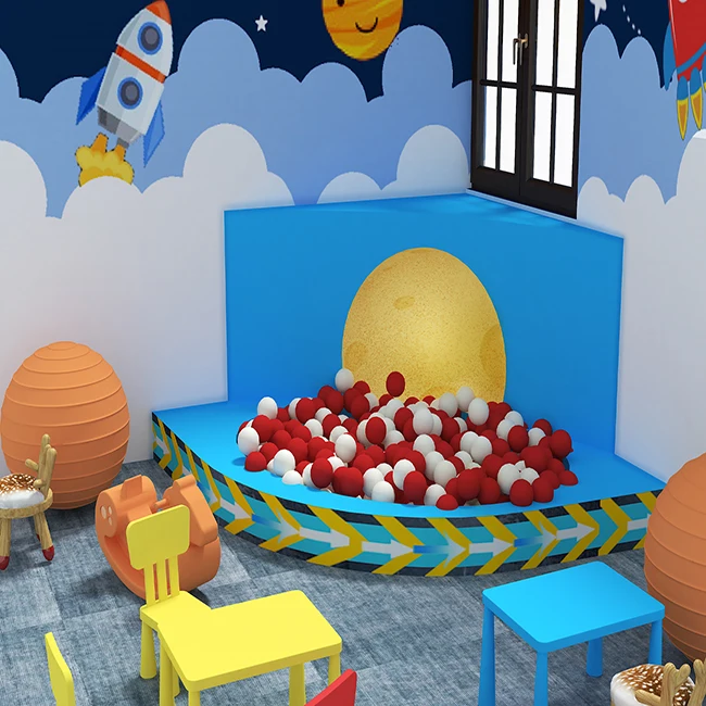 Fun Parks For Infants Smart Kids Indoor Play Ocean Ball Pool Structure Indoor Playground