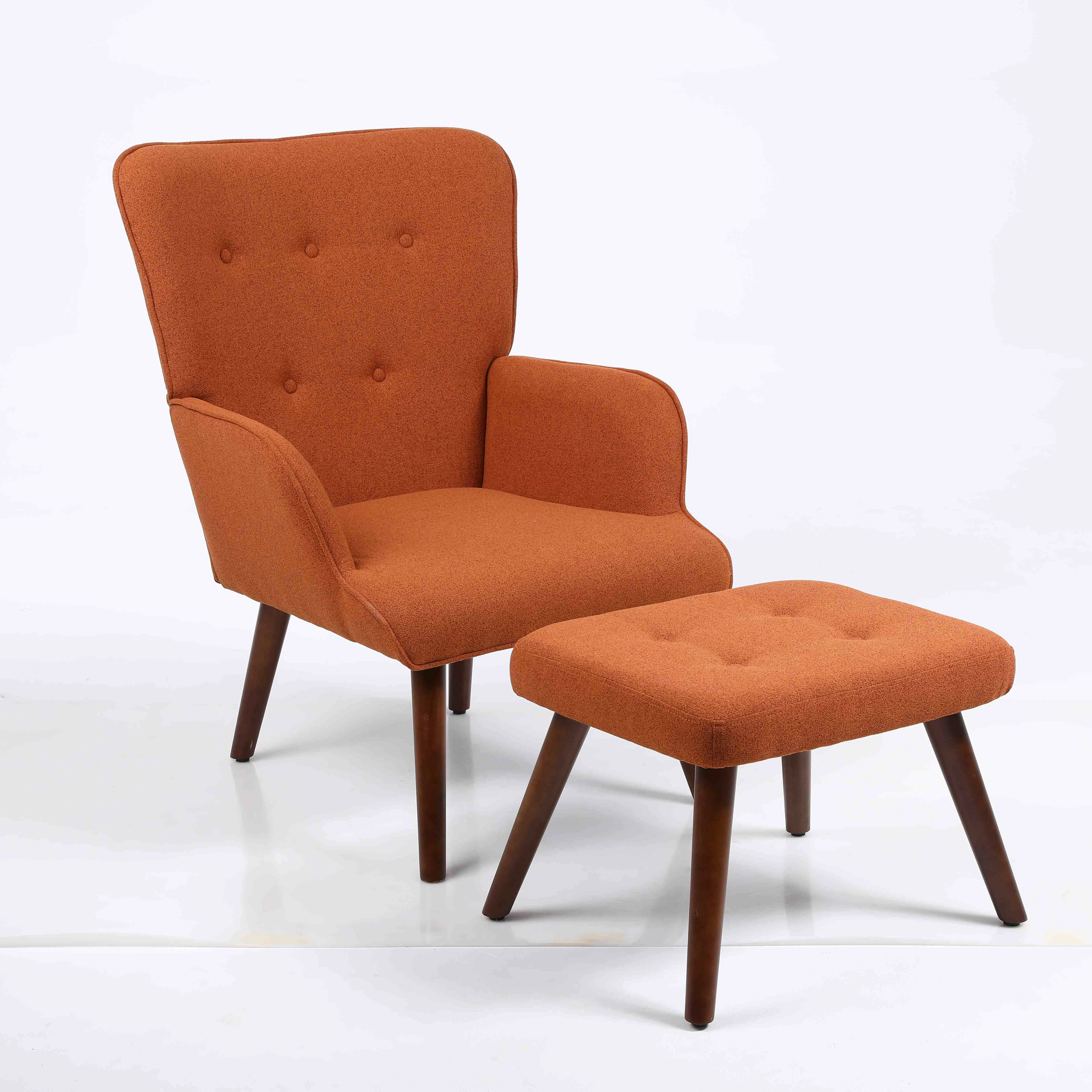 H-1 отель Iiving номер квартиры ткани арт footstoo Ilie белье кресло для отдыха и Османской США за рубежом склад отгрузки