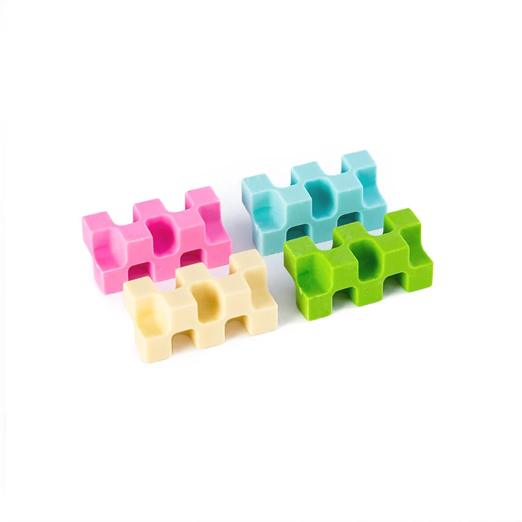 Cartoon stationery set big pink jumbo eraser