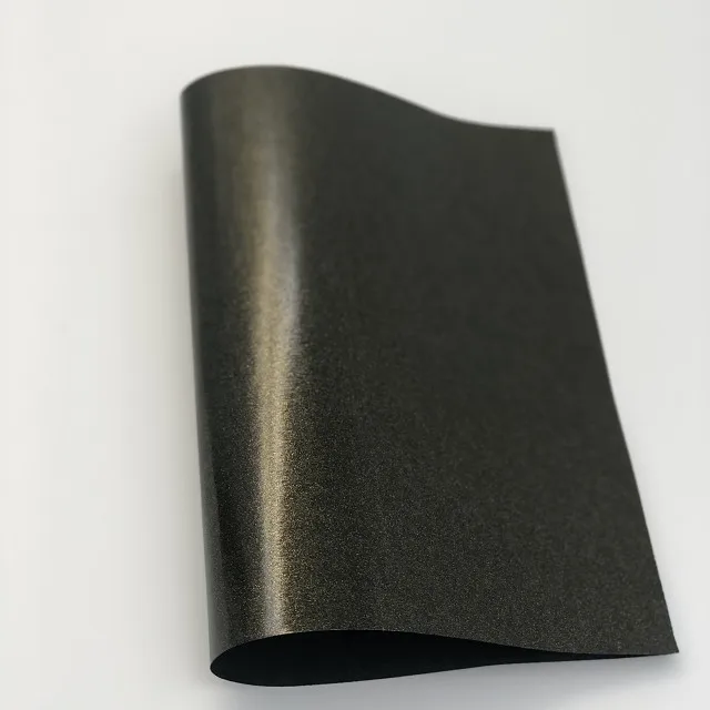 
Coated black metallic paper glossy paper for outer packing 