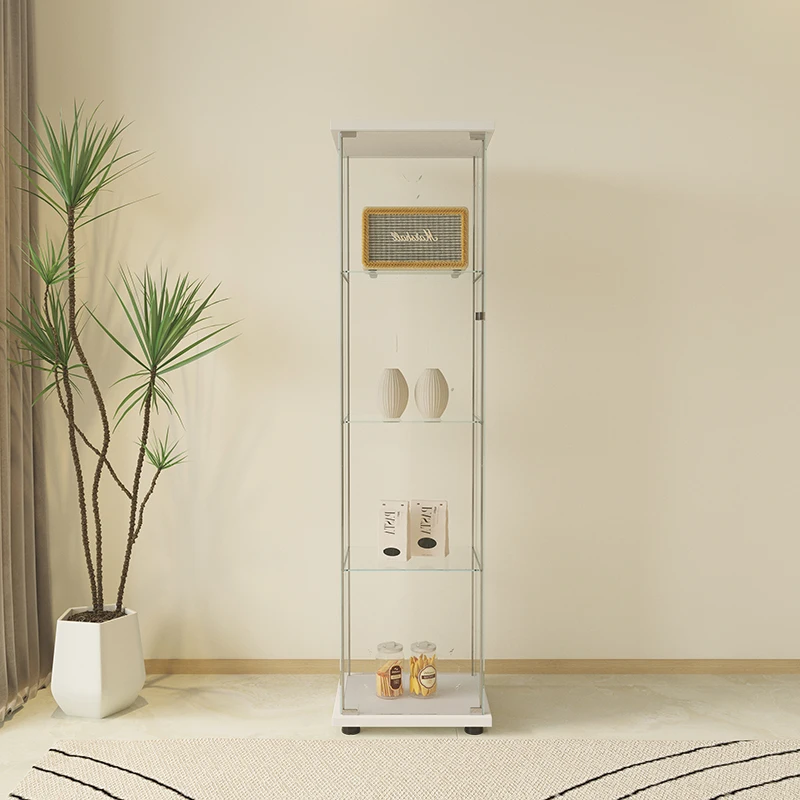 Curio cabinet glass display perfume display cabinet glass lego acrylic minifigure display glass wine cabinet