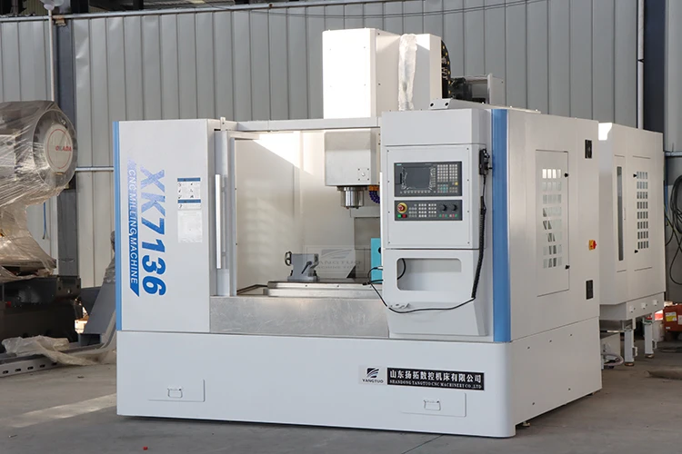 Vertical turret milling machine XK7136 Universal CNC milling machine price with 3hp