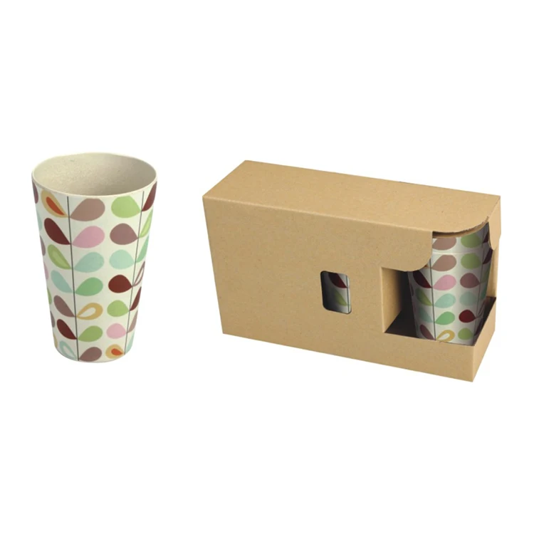 Natural Reusable Ce Drinking Eco Friendly Bamboo Fiber Cup, Coffee Travel Mug