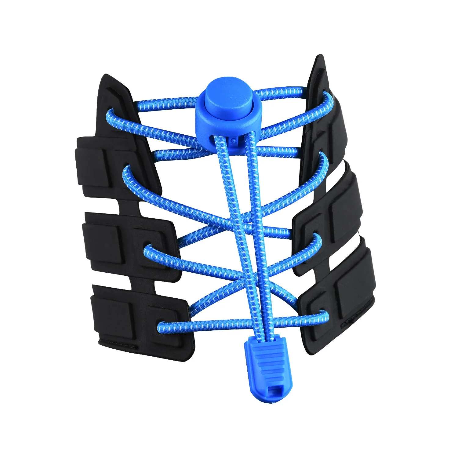 Manufacturer Outdoor Sports No tie Shoe Laces Lazy Elastic Lock Rope Shoelaces for Running Shoes