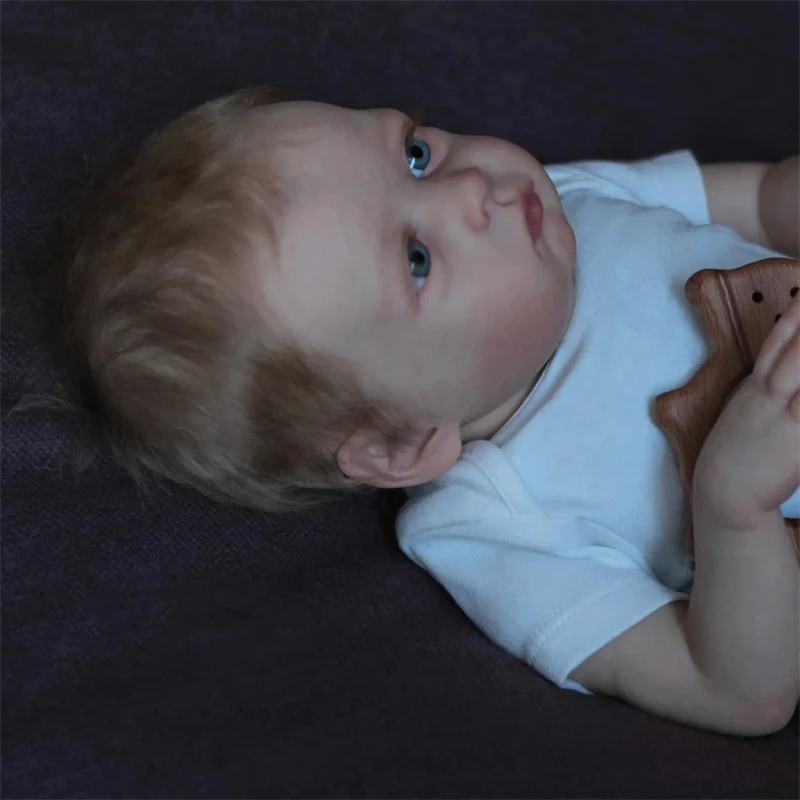 Wholesale NPK 55Cm Silicone Reborn Doll Realistic Newborn Real Lifelike Silicone Reborn Baby Dolls