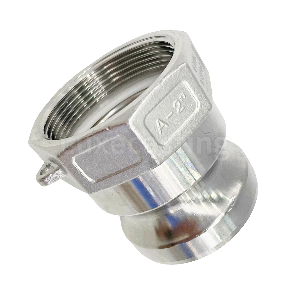 Camlock A Female BSPP Thread Gasket 12 Inch Aluminum Hose Coupler Stainless Steel Quick Coupling Camlock Type A Part