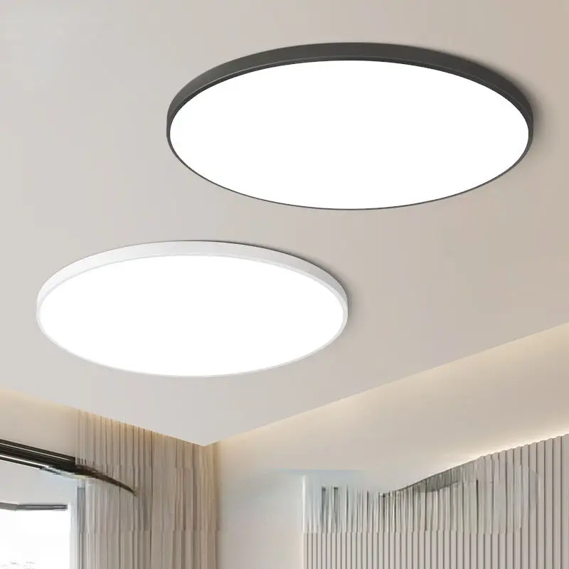 Modern Adjustable  Plafonier  Bedroom Light  Indoor Ultra Thin Chandelier Round Led Ceiling Light Lamp