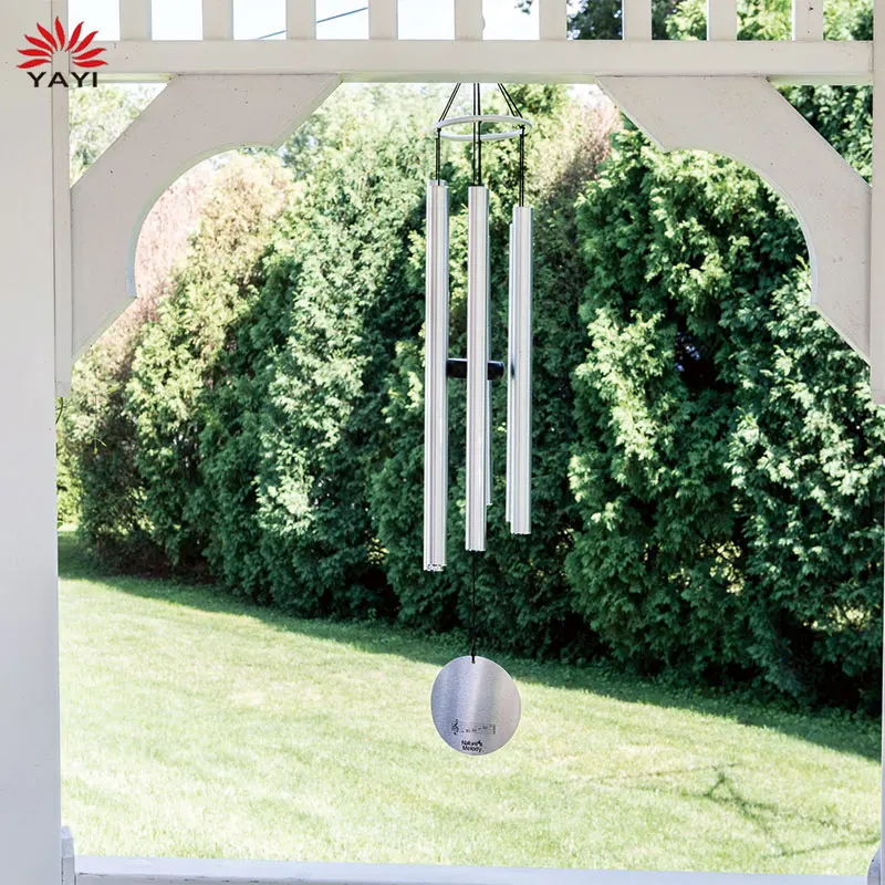 Rustproof Aluminum Powder Finish and S Hook Hanger Outdoor Decor Wind Chime