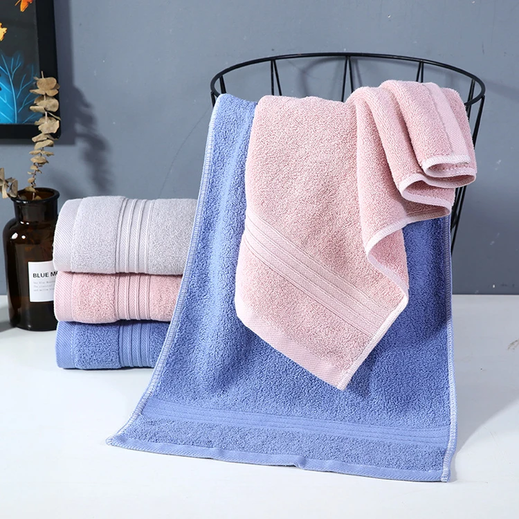 RTS Superdry Thick Chinese Manufacturer Dobby Terry Morning Organic Cotton Clean Face Cloth Towel