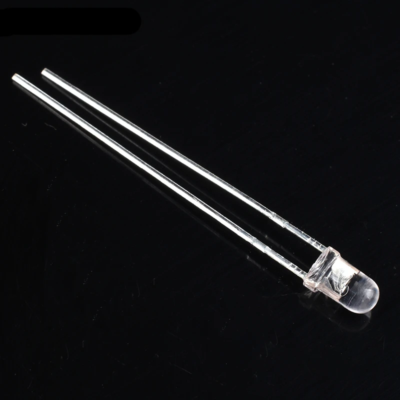 3MM LED diode round Clear F3 radial leds White/Green/Red/Blue/Yellow/Orange/Pink/Purple High quality