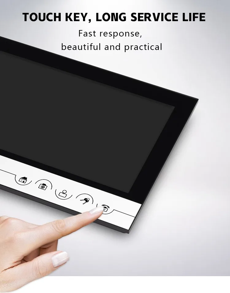 Multi-function  Intercom  telephone system conversation Call Bell video door phone