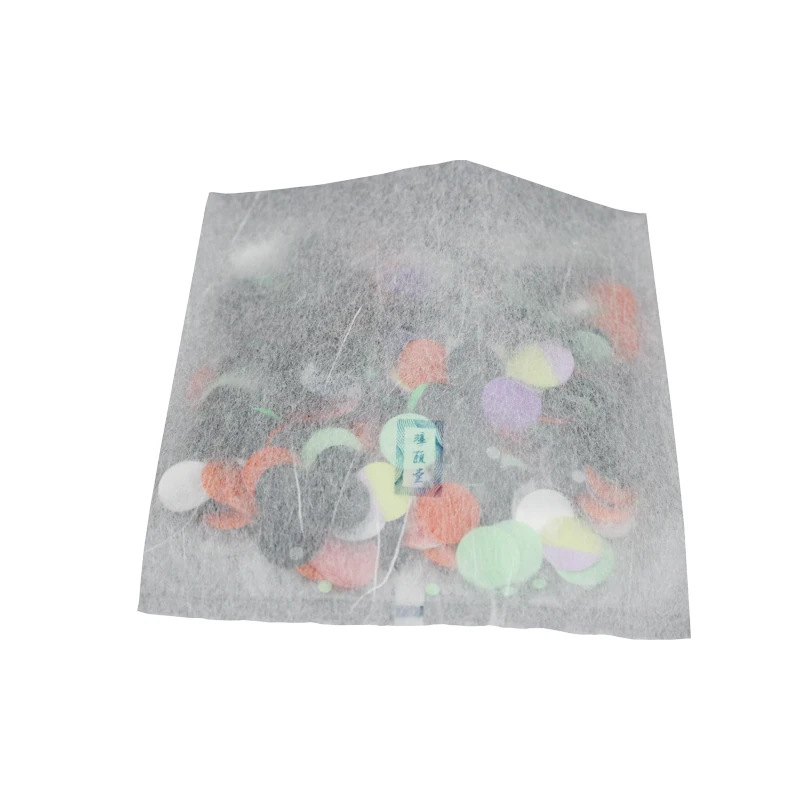 Eco Friendly Custom Printed Small Sachet Envelope Packing Pouch Kraft Paper Empty Tea Bag