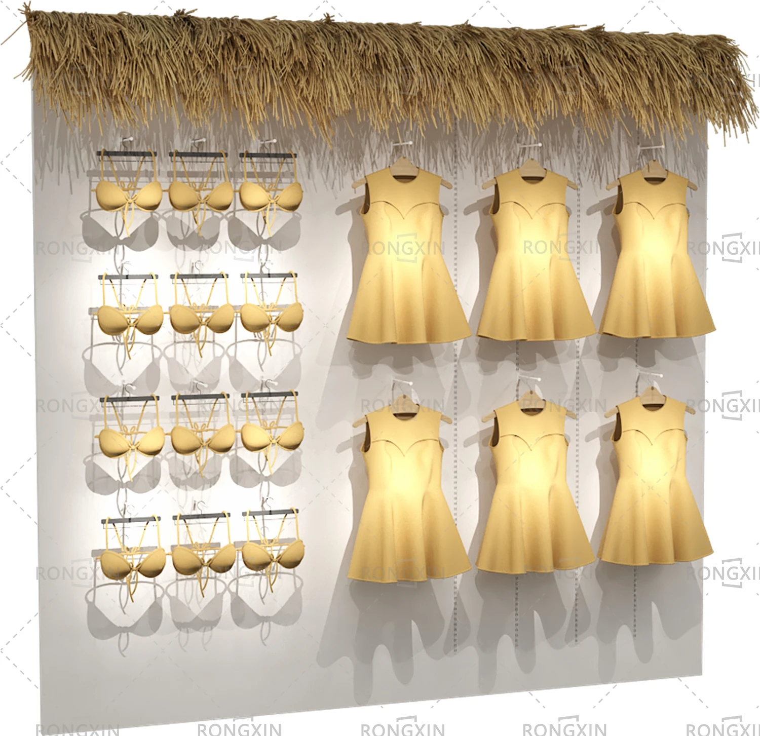Tailor Made Women lingerie Shop Display Rack Solution Retail Store Interior Design for Underwear Fashion Stand