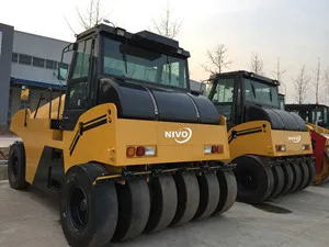 NIVO YNT1016H 10ton  pneumatic tyre road roller 16ton full hydraulic road roller compactor or asphalt paver parts AC optional