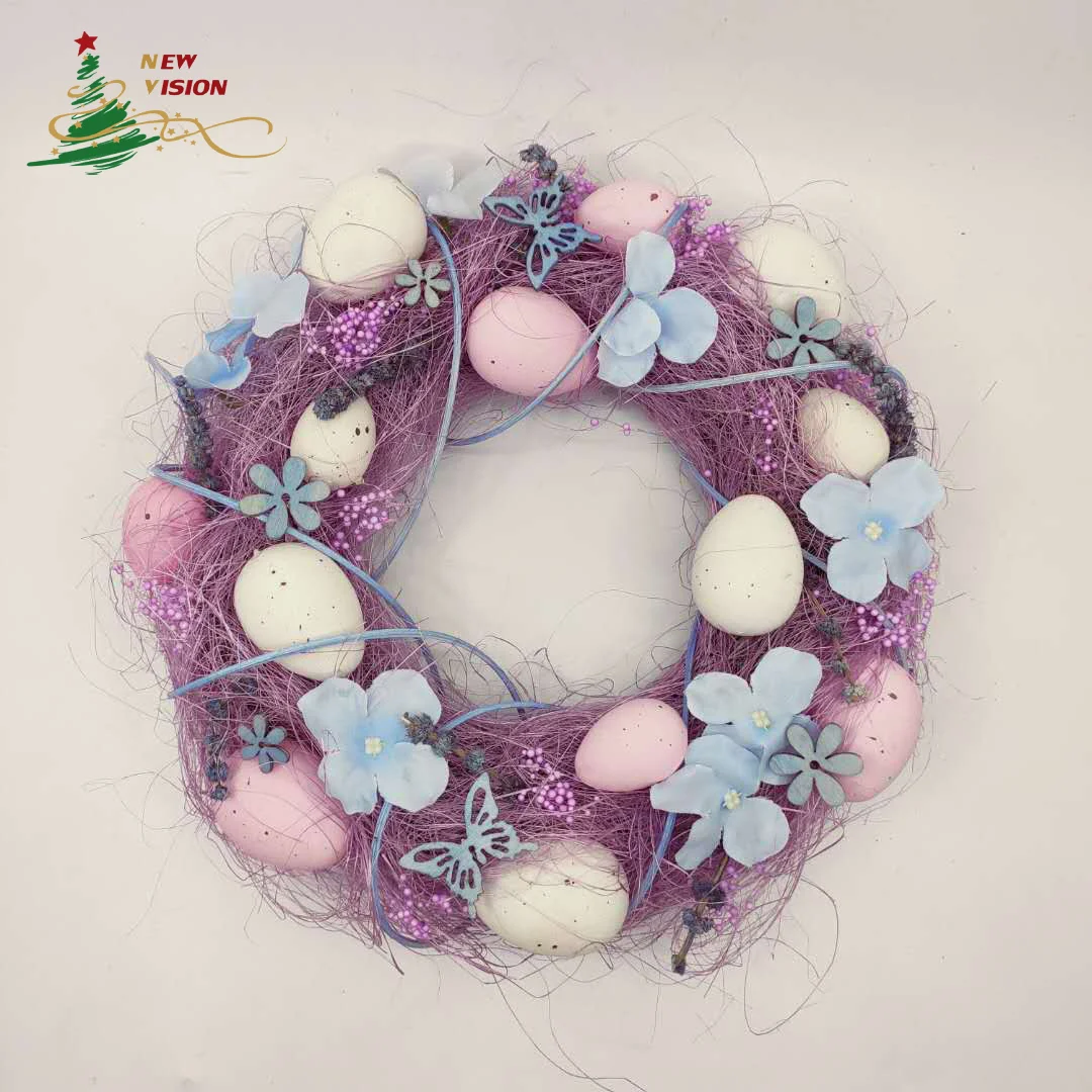 
2020 new arrival easter limitations white and delicate egg ring for decoration 