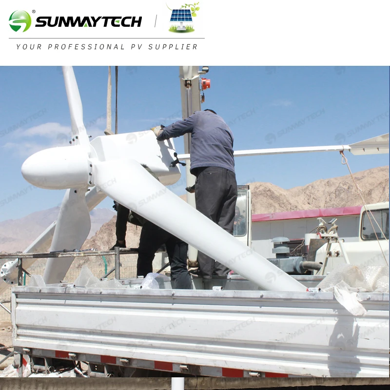 sunway Most popular wind energy systems 1KW 2KW 3KW 5KW 10KW 15KW vertical wind generator for home use