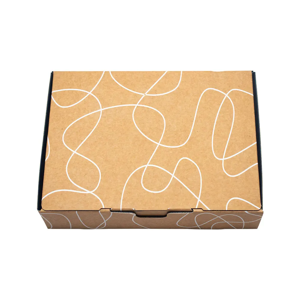 Eco-friendly Custom Printed Piece Card Box Paper Box for Logistics Packaging Kraft Folding Corrugated Board Shipping Box