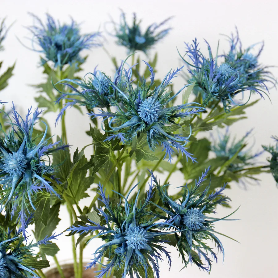 M124 Factory Direct Simulation Faux Flower Thorn Plant Real Touch Feeling Plastic Creative Flower Arrangement Home Decoration